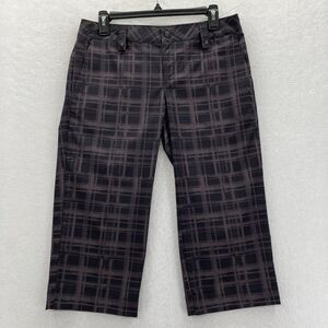 Under Armour Performance Women's 6 Semi Fitted Honey Pot Capri Gray Stretch NWT